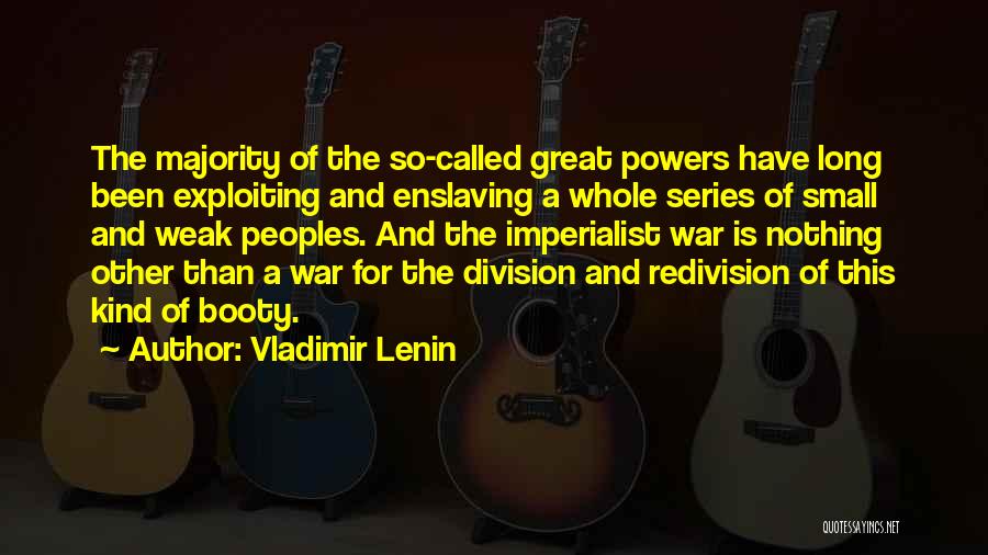 Great Peoples Quotes By Vladimir Lenin