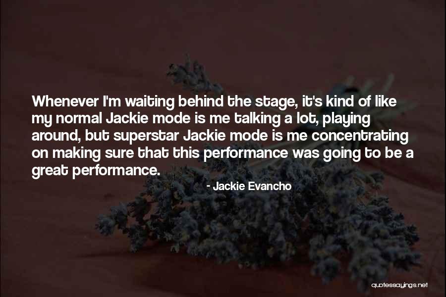 Great Performance Quotes By Jackie Evancho Great Performance Quotes By Jackie Evancho