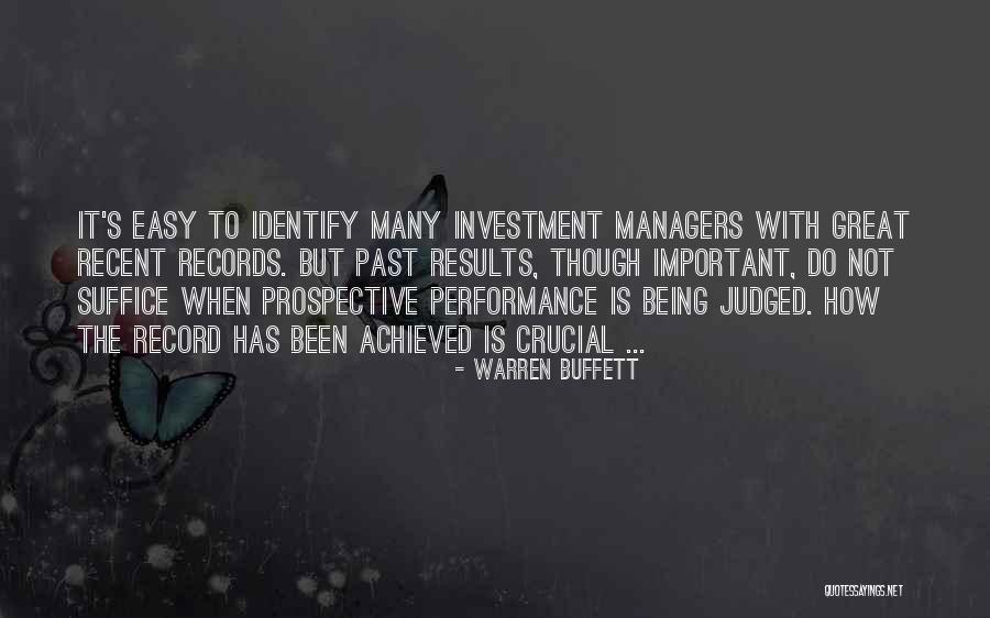 Great Performance Quotes By Warren Buffett Great Performance Quotes By Warren Buffett