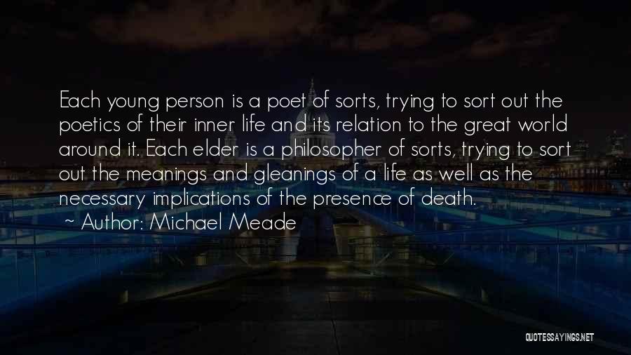 Great Person Death Quotes By Michael Meade