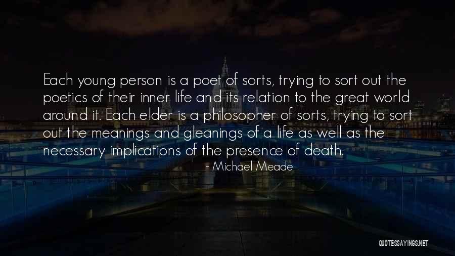 Great Person Death Quotes By Michael Meade