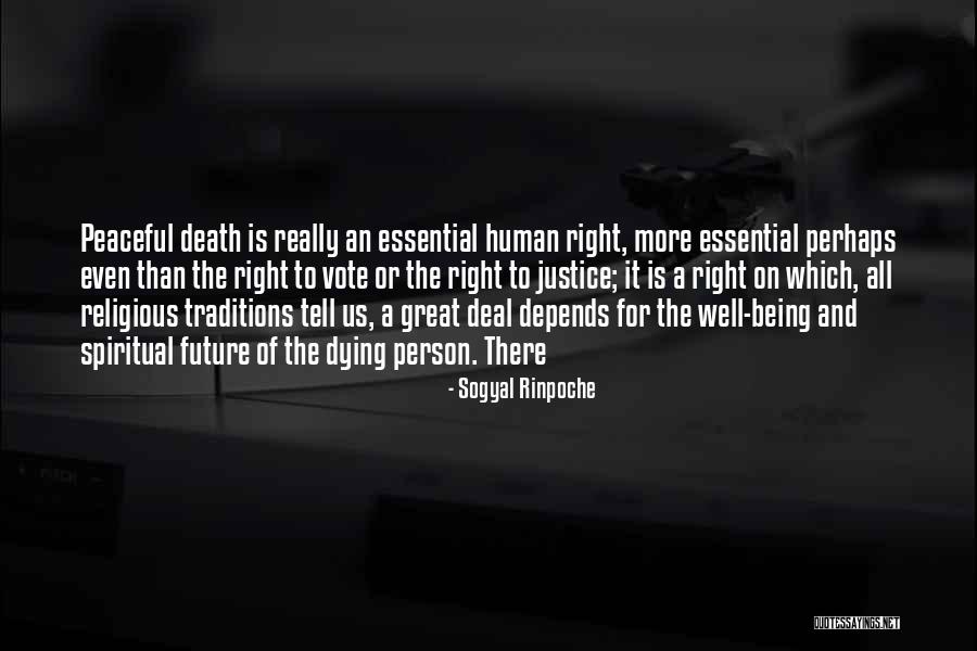 Great Person Death Quotes By Sogyal Rinpoche