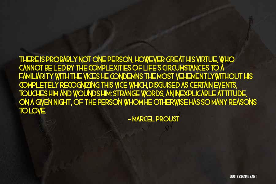 Great Person Love Quotes By Marcel Proust