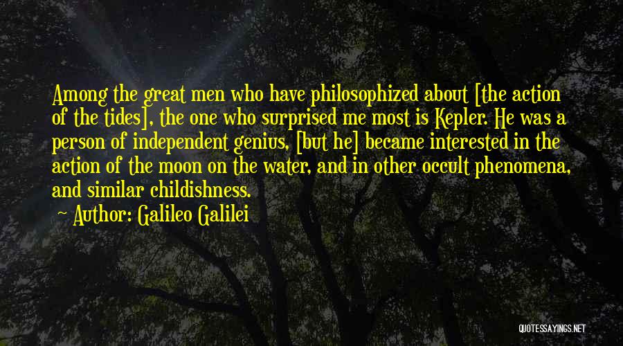 Great Person Quotes By Galileo Galilei