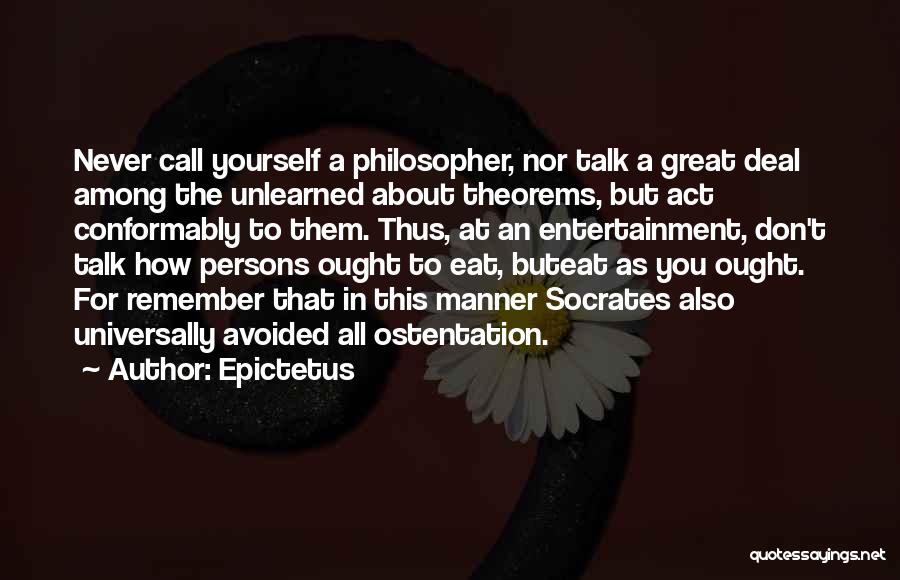 Great Persons Quotes By Epictetus