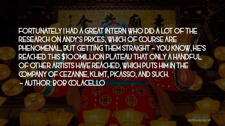 Great Phenomenal Quotes By Bob Colacello