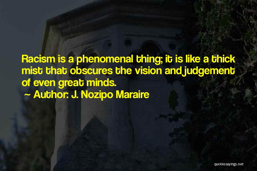 Great Phenomenal Quotes By J. Nozipo Maraire