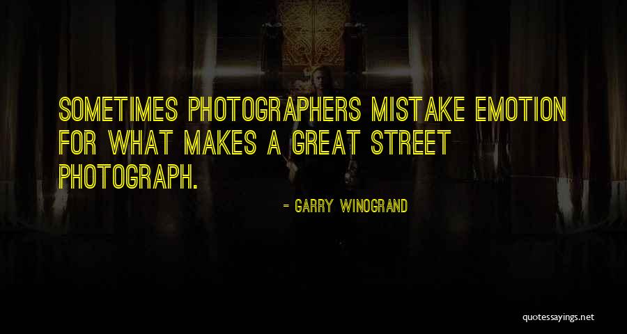 Great Photographers Quotes By Garry Winogrand