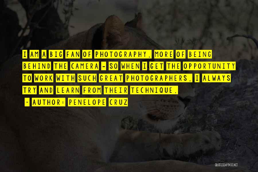 Great Photographers Quotes By Penelope Cruz