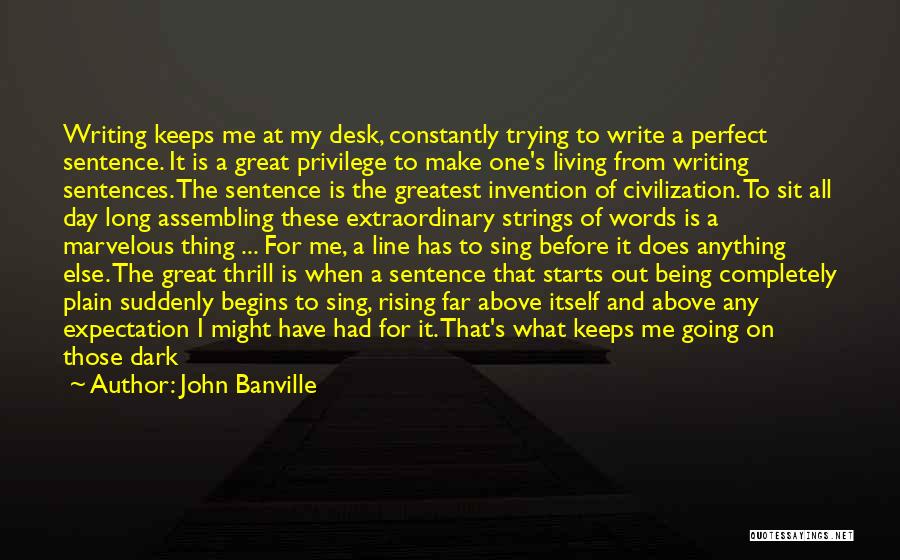 Great Plain Quotes By John Banville