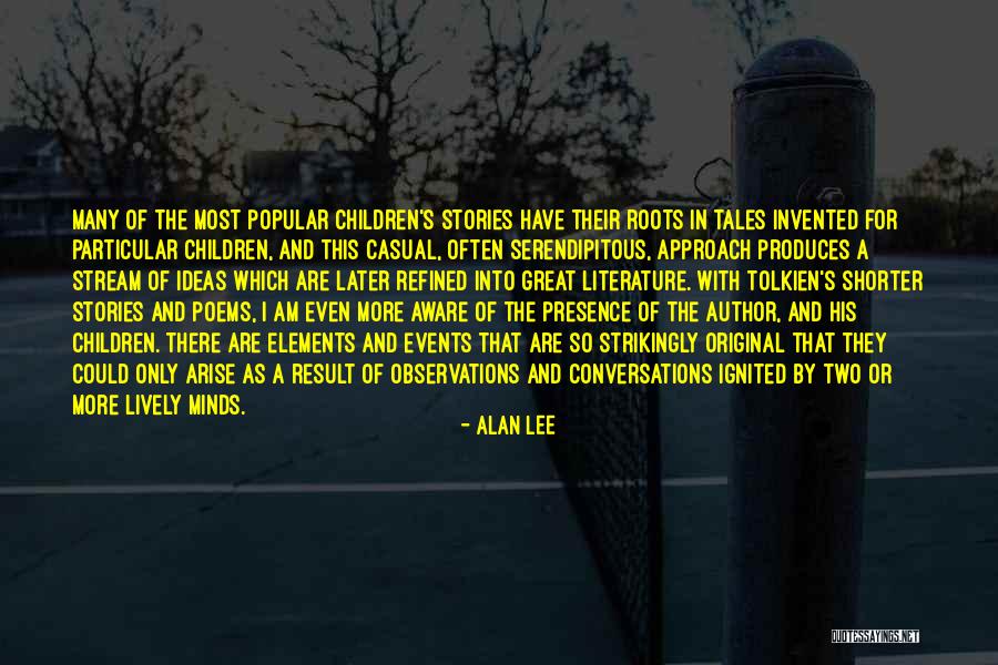 Great Poems Quotes By Alan Lee Great Poems Quotes By Alan Lee