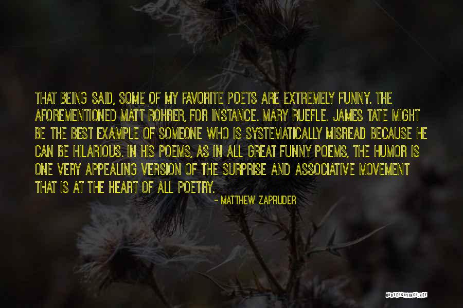 Great Poems Quotes By Matthew Zapruder Great Poems Quotes By Matthew Zapruder