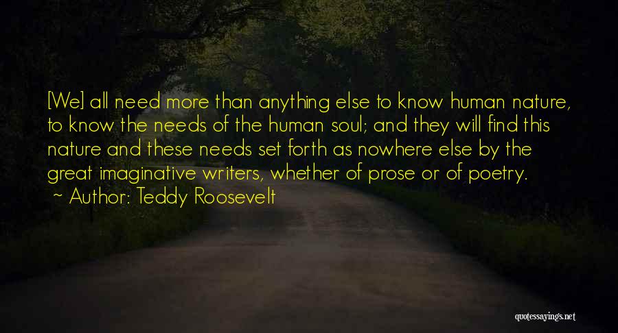 Great Poetry Quotes By Teddy Roosevelt