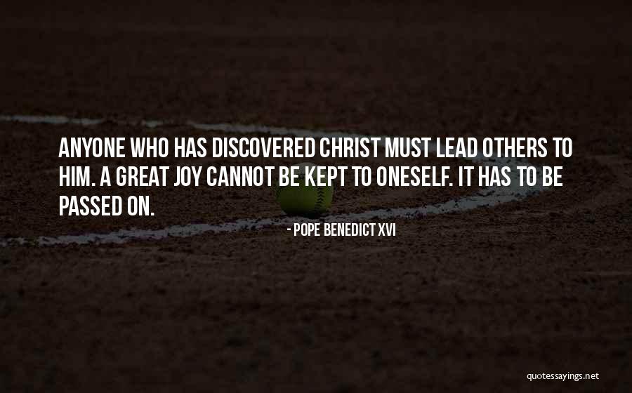 Great Pope Quotes By Pope Benedict XVI Great Pope Quotes By Pope Benedict XVI