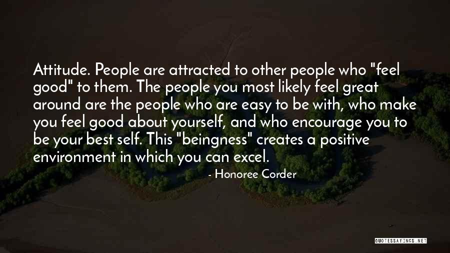 Great Positive Attitude Quotes By Honoree Corder Great Positive Attitude Quotes By Honoree Corder