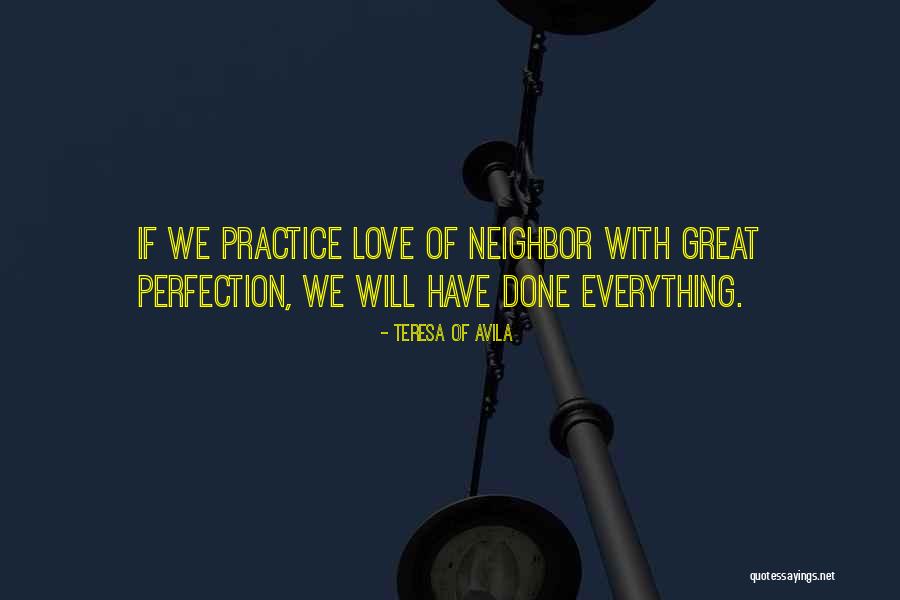 Great Practice Quotes By Teresa Of Avila Great Practice Quotes By Teresa Of Avila