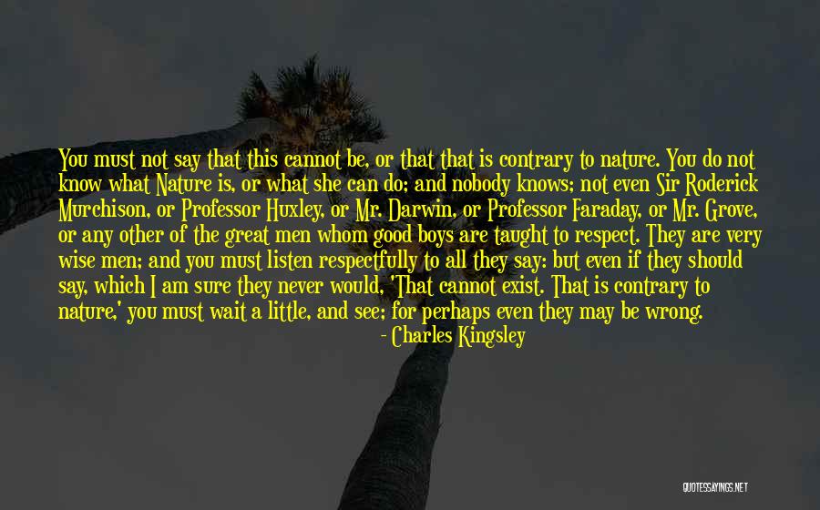 Great Professor Quotes By Charles Kingsley Great Professor Quotes By Charles Kingsley