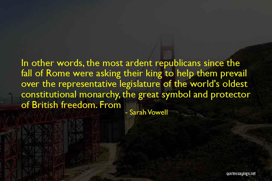 Great Protector Quotes By Sarah Vowell