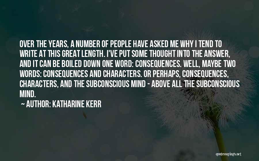 Great Put Down Quotes By Katharine Kerr