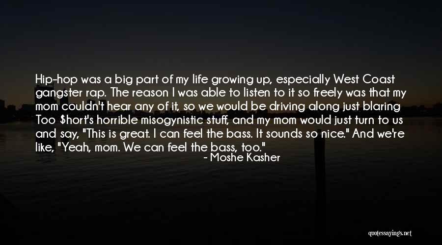 Great Rap Quotes By Moshe Kasher