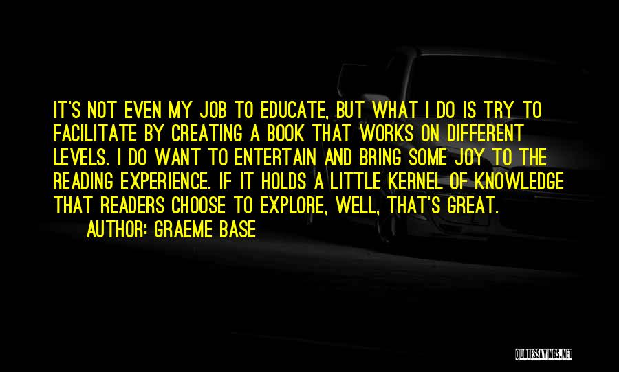 Great Readers Quotes By Graeme Base