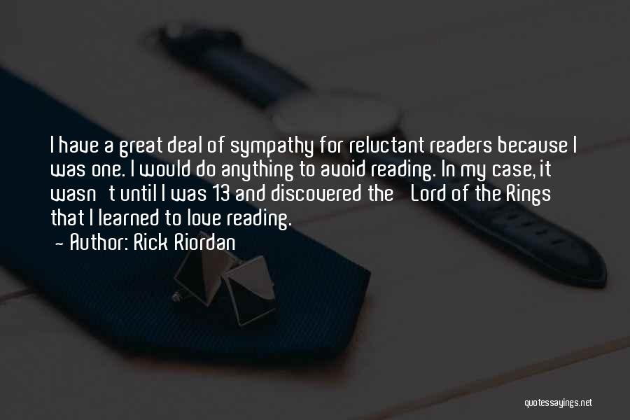 Great Readers Quotes By Rick Riordan