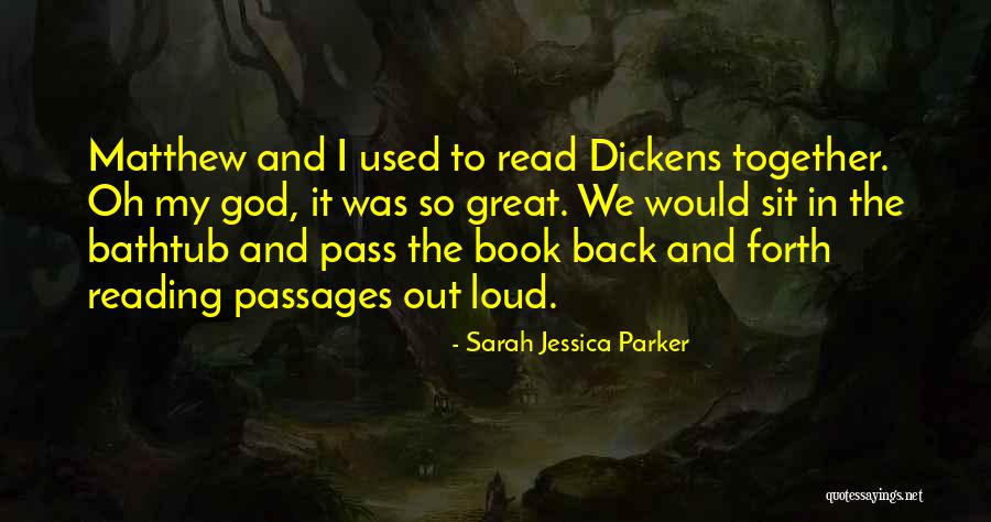 Great Reading Quotes By Sarah Jessica Parker Great Reading Quotes By Sarah Jessica Parker