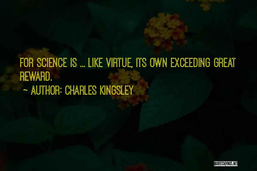 Great Rewards Quotes By Charles Kingsley