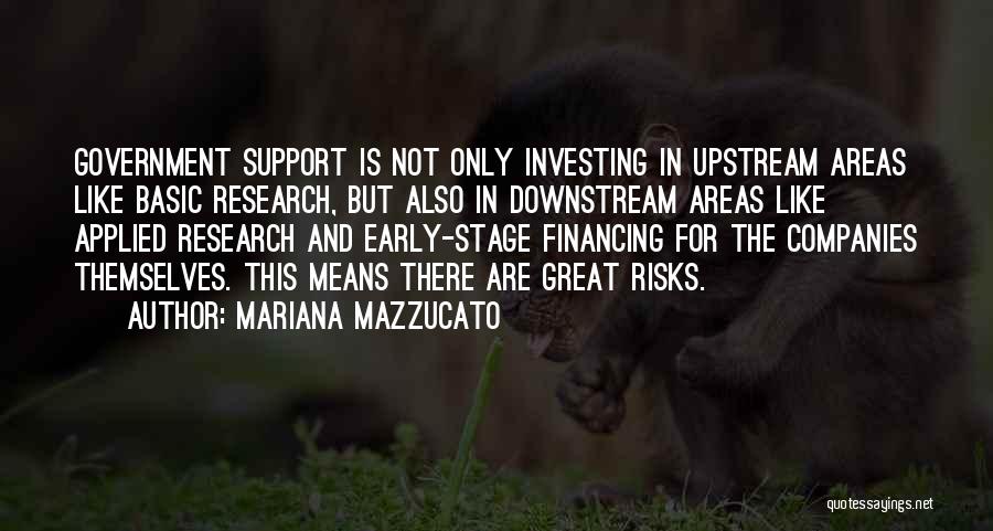 Great Risks Quotes By Mariana Mazzucato