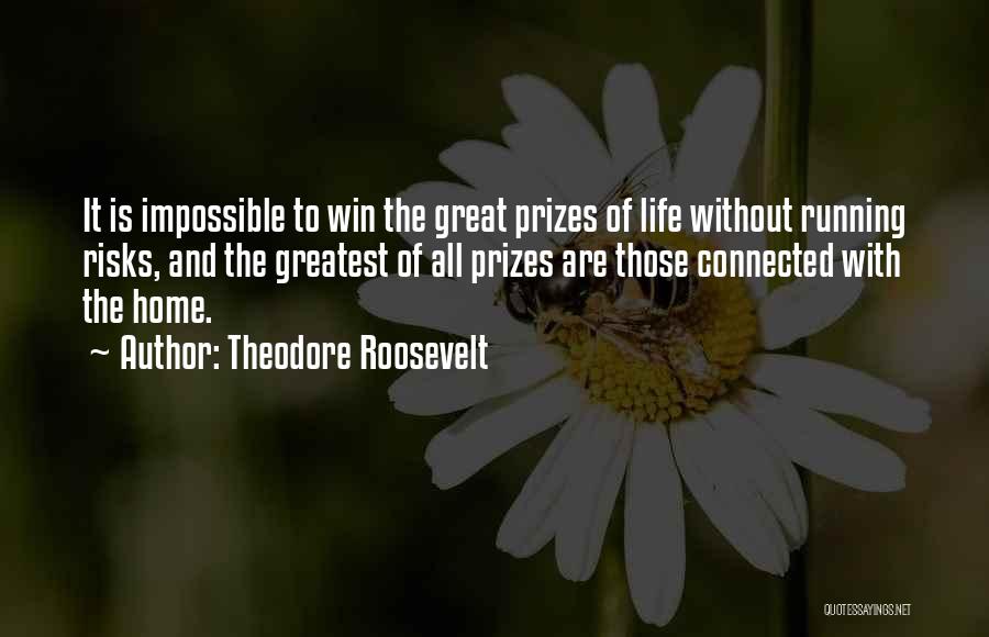 Great Risks Quotes By Theodore Roosevelt