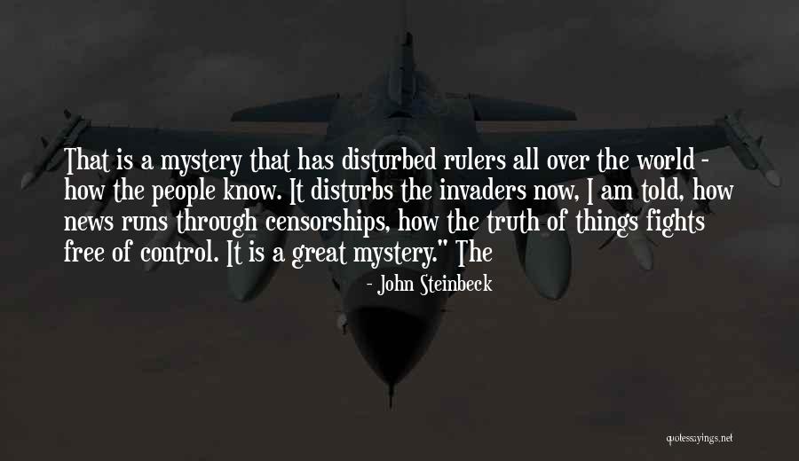 Great Rulers Quotes By John Steinbeck