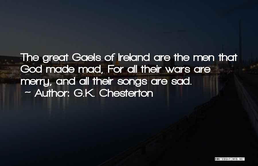 Great Sad Quotes By G.K. Chesterton