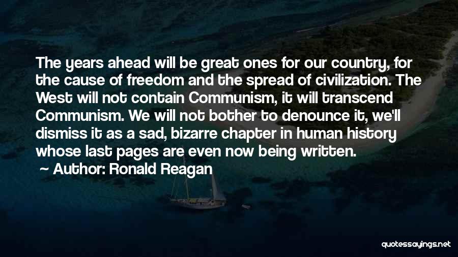 Great Sad Quotes By Ronald Reagan