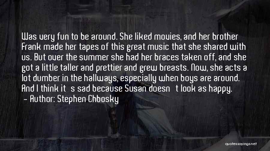 Great Sad Quotes By Stephen Chbosky