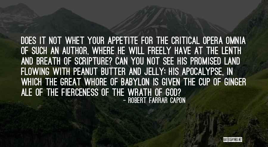 Great Scripture Quotes By Robert Farrar Capon Great Scripture Quotes By Robert Farrar Capon