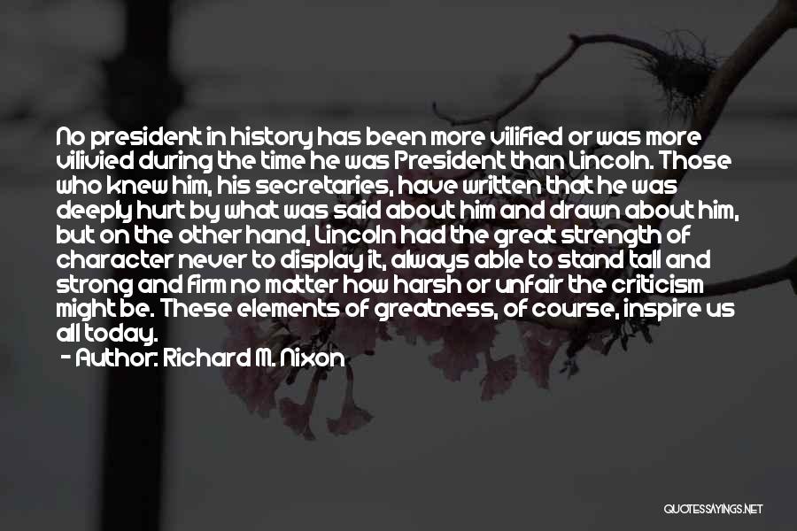 Great Secretaries Quotes By Richard M. Nixon