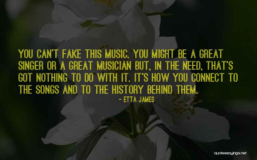Great Singer Quotes By Etta James Great Singer Quotes By Etta James