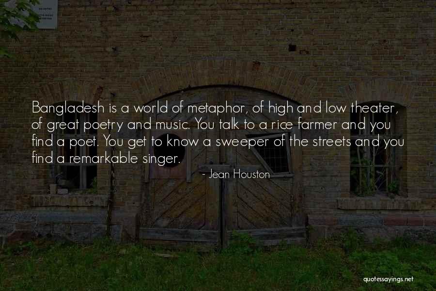 Great Singer Quotes By Jean Houston Great Singer Quotes By Jean Houston