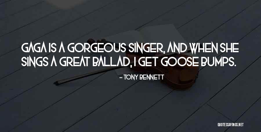 Great Singer Quotes By Tony Bennett Great Singer Quotes By Tony Bennett