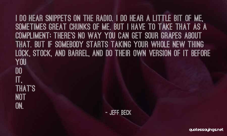 Great Snippets Quotes By Jeff Beck Great Snippets Quotes By Jeff Beck