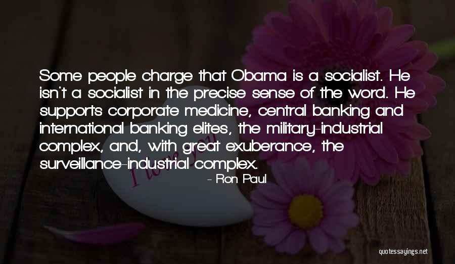 Great Socialist Quotes By Ron Paul