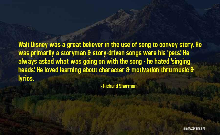 Great Song Lyrics Quotes By Richard Sherman