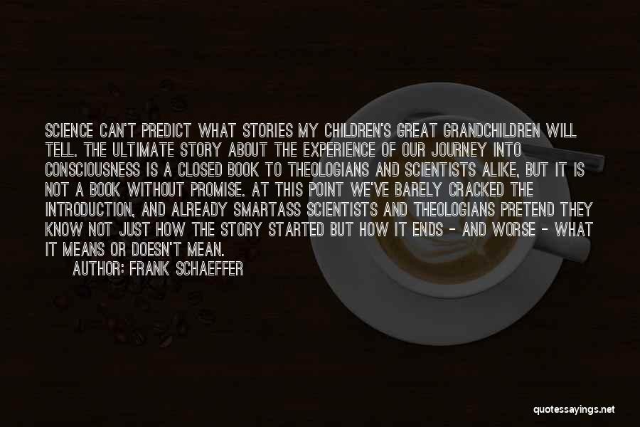 Great Story Quotes By Frank Schaeffer