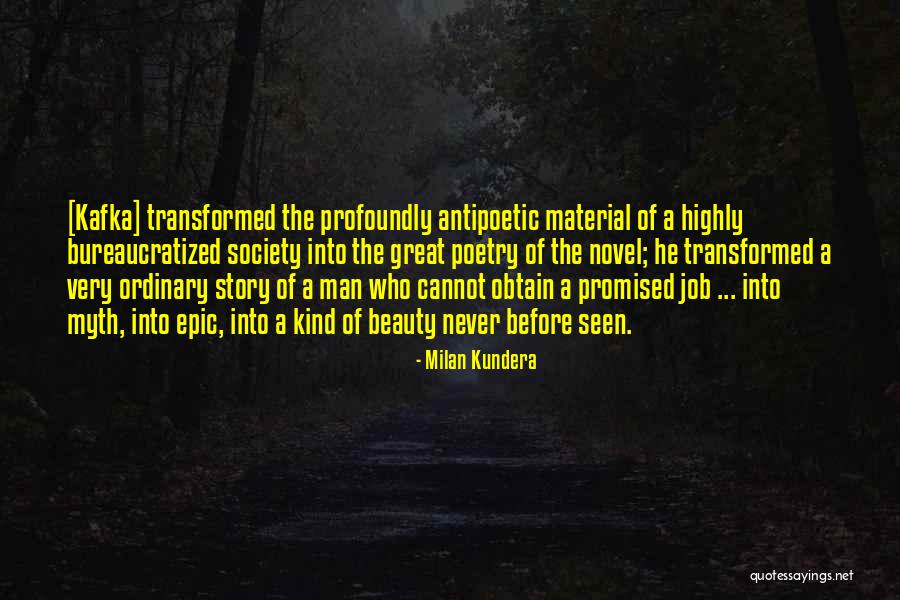 Great Story Quotes By Milan Kundera