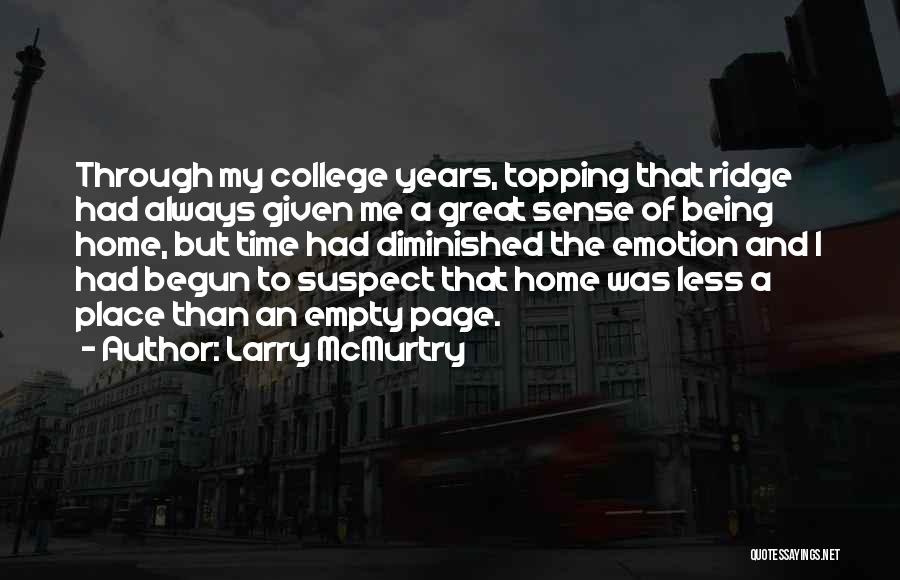 Great Sundays Quotes By Larry McMurtry