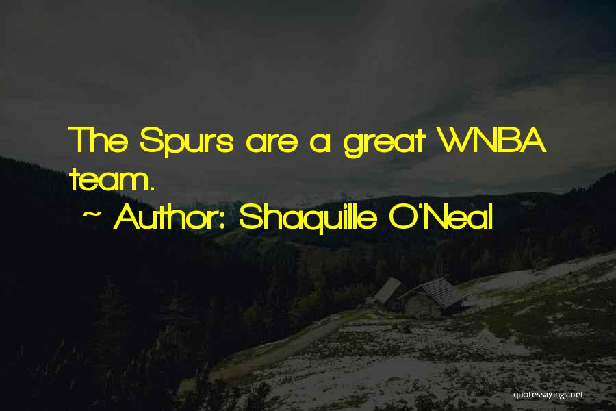 Great Team Basketball Quotes By Shaquille O'Neal