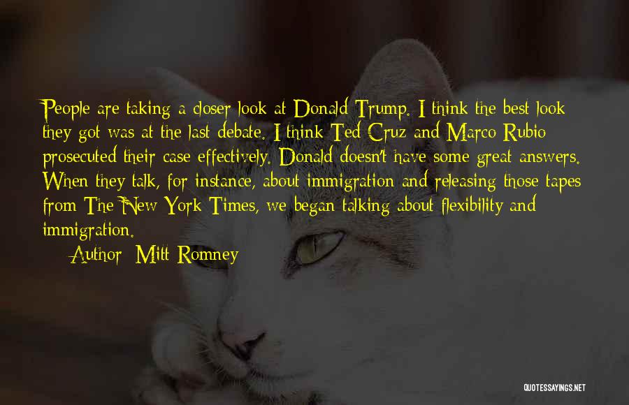 Great Ted Talk Quotes By Mitt Romney