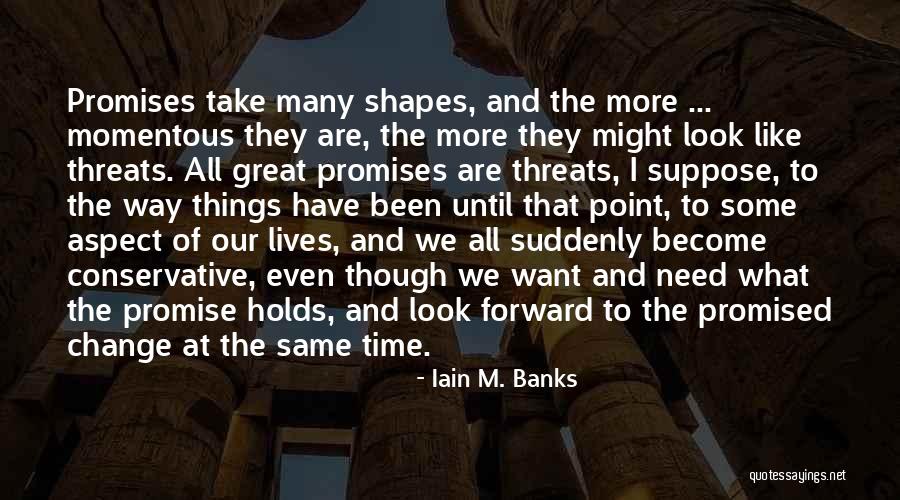 Great Things Take Time Quotes By Iain M. Banks