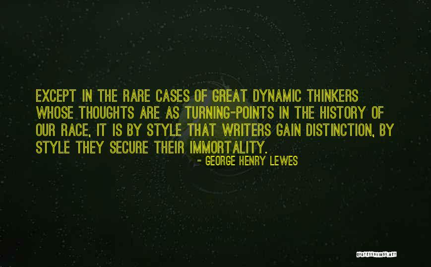 Great Thinkers Quotes By George Henry Lewes