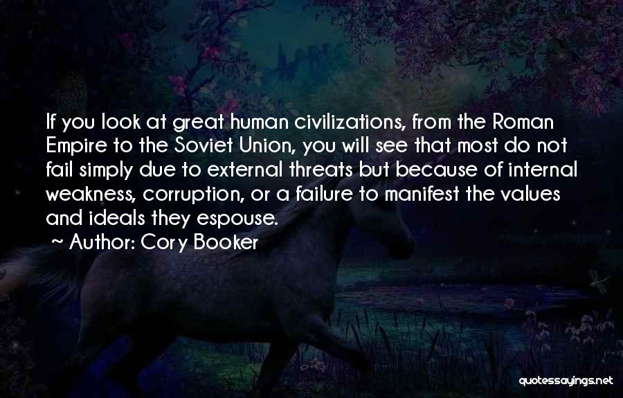 Great Threats Quotes By Cory Booker